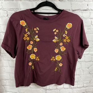 Floral tee shirt